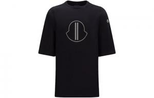 Рик Оуэнс X Футболка унисекс черная Moncler