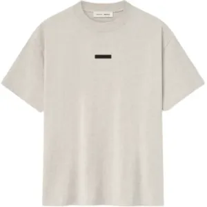 Футболка из хлопка Homestead Heather Fear Of God Essentials, heather stone