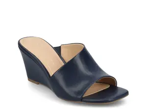 Clementine Wedge Сандалии Journee, Navy
