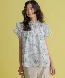 Блузка Paris Toile de Jouy Suite, цвет White 5 [501]