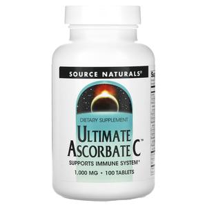 Витамин C аскорбат Source Naturals Ultimate 1000 мг, 100 таблеток
