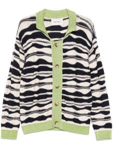 Henrik Vibskov вязаный кардиган, нейтральный