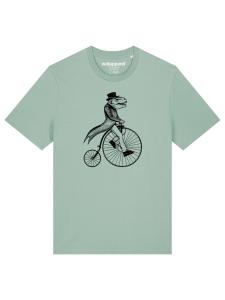 Рубашка Watapparel T-Rex Auf Fahrrad, мятный