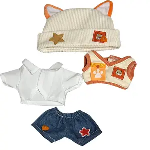 Одежда для кукол в милом мультяшном стиле Dolls and bears dance