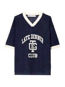 Рубашка Bershka, темно-синий