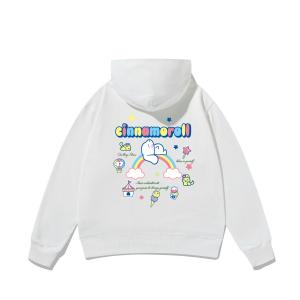 Свитшот Cinnamoroll Yugui Dog Unisex Sanrio, белый