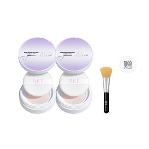 Матирующая рассыпчатая пудра против блеска с эффектом таяния снега, стойкая без переноса AKF