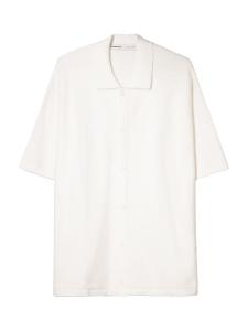 Рубашка на пуговицах классического кроя Bershka, белый