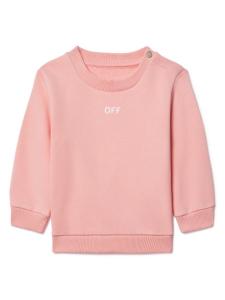 Свитшот Off Stamp Off-White Kids, розовый