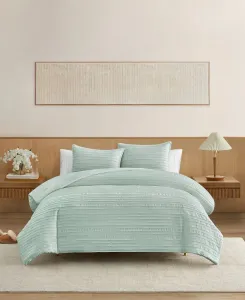 Комплект постельного белья Devon Textured из 2 предметов, размер Twin/Twin XL Ugg, серый