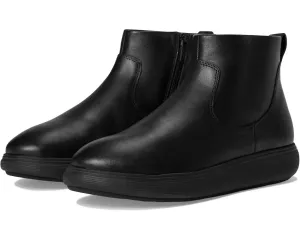 Женские кожаные ботильоны Iq-Commff на молнии, полностью черные Fitflop