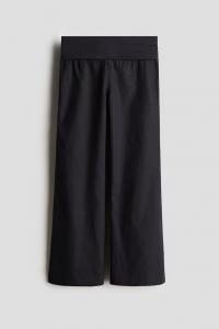 Штаны для йоги из льняной смеси H&M, черный