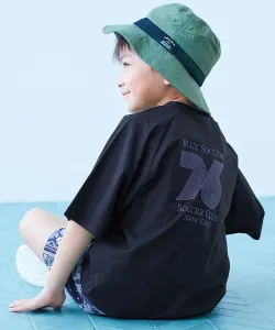 Легко стирающаяся, устойчивая к пятнам футболка-реглан с рукавами 5/8 для мальчиков, весна/лето 2026 Devirock, цвет 001-Black