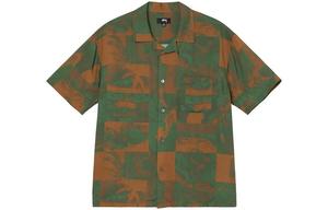 Рубашка с коротким рукавом от Stüssy Photo Film Stussy, зеленый