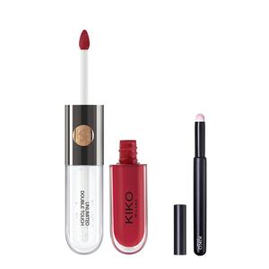 Двойной аппликатор для губной помады зеркальное покрытие натуральный глянцевый блеск для губ с длительным эффектом 6мл KIKO