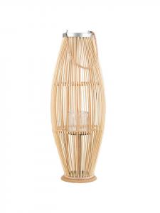 Beliani Фонарь TAHITI коричневого цвета - (Ш) 32 x (В) 84 x (Д) 32 см