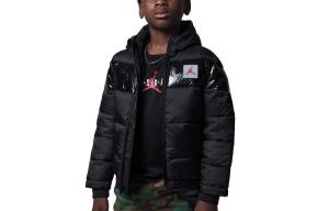 Детская стеганая куртка Jordan, цвет Black