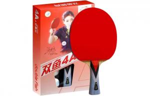 Ракетка для пинг-понга DOUBLE FISH, 4a+ping pong paddle single racket, shakehand grip