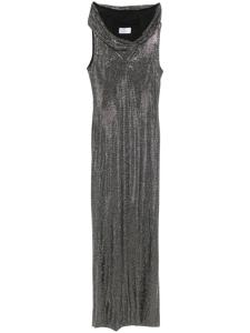 Платье Giuseppe Di Morabito, украшенное кристаллами, черный