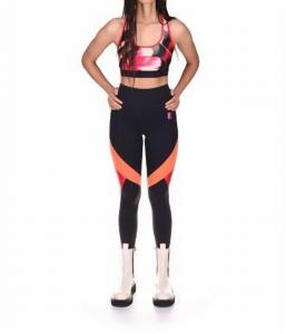 Спортивный бюстгальтер Fluid с принтом P.E. NATION, цвет print