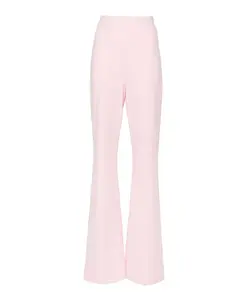 Сиреневые брюки с высокой талией Sportmax, фиолетовый