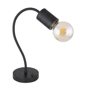 Globo Lighting Настольная лампа, металл, матовый черный, гибкая, регулируемая