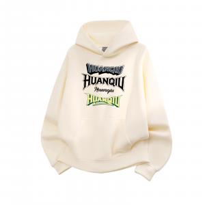 Толстовка Unisex Hooded Moderate Heavyweight HUANQIU, оранжевый