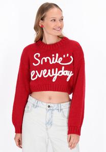 Джемпер myMo SWEATER, Pink/Red