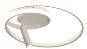 Светодиодный потолочный светильник Nettlife Jones, белый - металл - 40 х 13 х 40 см