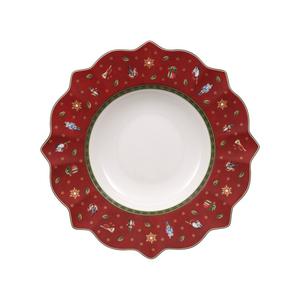 Тарелка для супа Suppenteller Toy's Delight ø 26,4 см красная Villeroy & Boch, красный