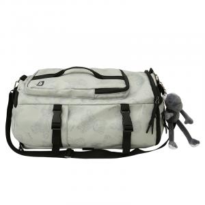 DCLOUD Нейлоновый рюкзак унисекс черный белый красный зеленый, Green+Gray Frog