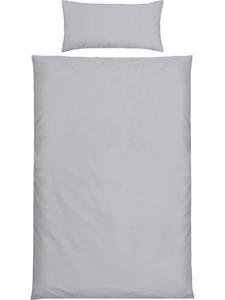 Постельное белье Himmelkron серого цвета Erwin Müller, 100 x 135 см + 40 x 60 см
