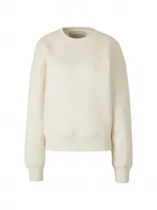 Хлопковый свитер Ami Paris, бежевый