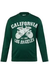 Лонгслив Men Plus Shirt, темно-зеленый