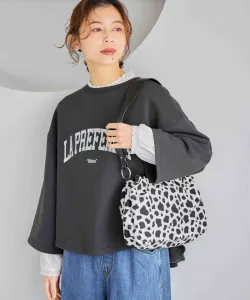 Сумка-шоппер с длинными ручками и сборками Studio Clip, цвет Dalmatian (01)