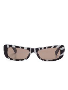 Jacquemus солнцезащитные очки Capri, черный