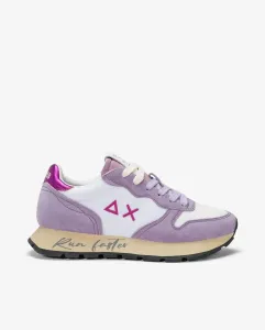 Женские спортивные кроссовки со шнурками и логотипом Sun68, сиреневый
