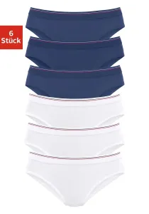 Трусики-бикини H.I.S (6 шт.), изготовлены из качественного эластичного хлопка, белый