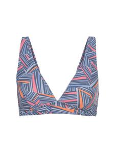 Верх бикини LSCN BY LASCANA, цвет blau bedruckt