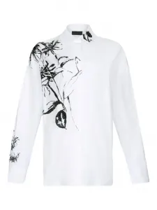 Рубашка с принтом LIU JO, белый