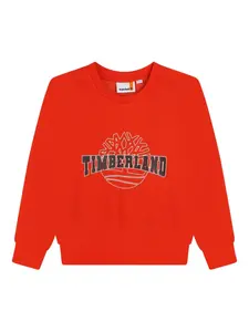 Толстовка с логотипом Timberland Kids, красный