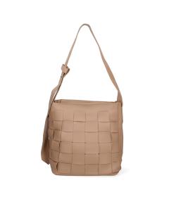 Сумка на плечо david jones женское миндального цвета David_Jones, коричневый