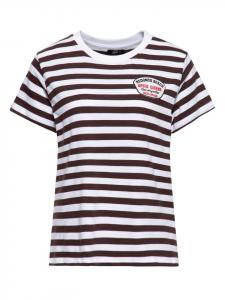 Футболка Queen Kerosin Redondo Beach - Speed Kings коричневого цвета Queen Kerosin