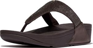 Женские сандалии Fitflop Lulu Crystal, коричневый/шоколадный