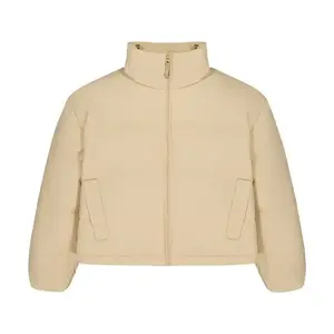 Пуховик женский хаки New Balance