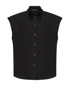 Рубашка без рукавов Fabiana Filippi, черный