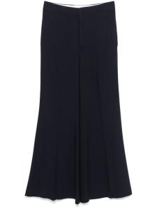 Victoria Beckham брюки широкого кроя, синий