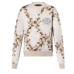 Графический свитшот LOUIS VUITTON, Light Coffee