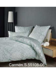 Janine Постельное белье Janine Interlock Jersey, размер Carmen S, зелено-бирюзовый