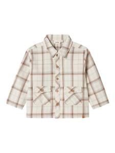 Lil'Atelier Рубашка на пуговицах Regular fit в белом цвете